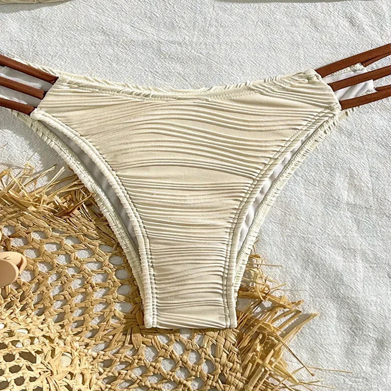 Sexy Push-Up Bikini Set – Brazilian Women’s Swimwear 2025