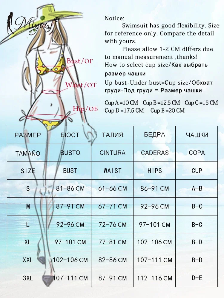 2024 Printed Triangle Bikini Set – Low Waist Bandage Biquini