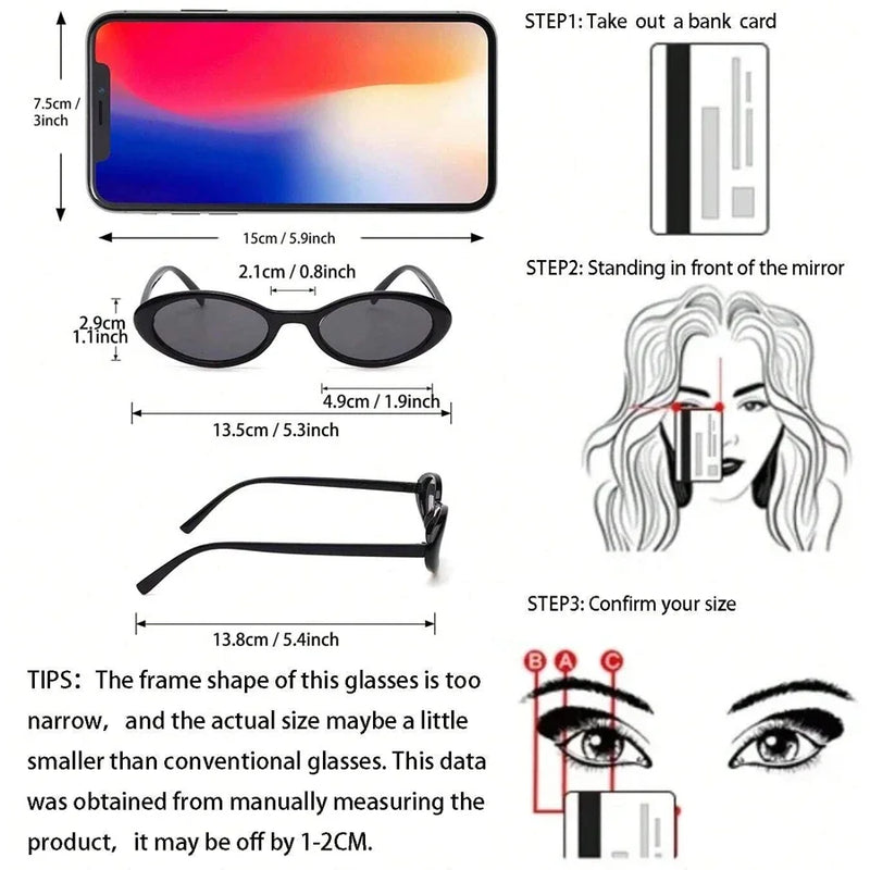 Small Oval Leopard Sunglasses – 2025 Trend