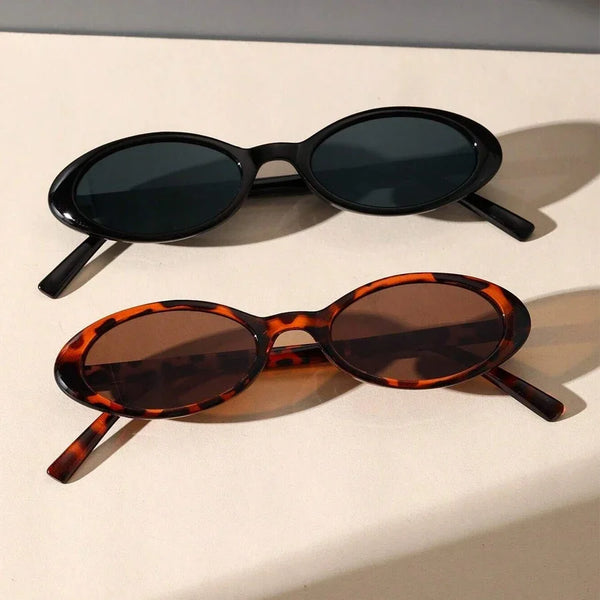 Small Oval Leopard Sunglasses – 2025 Trend