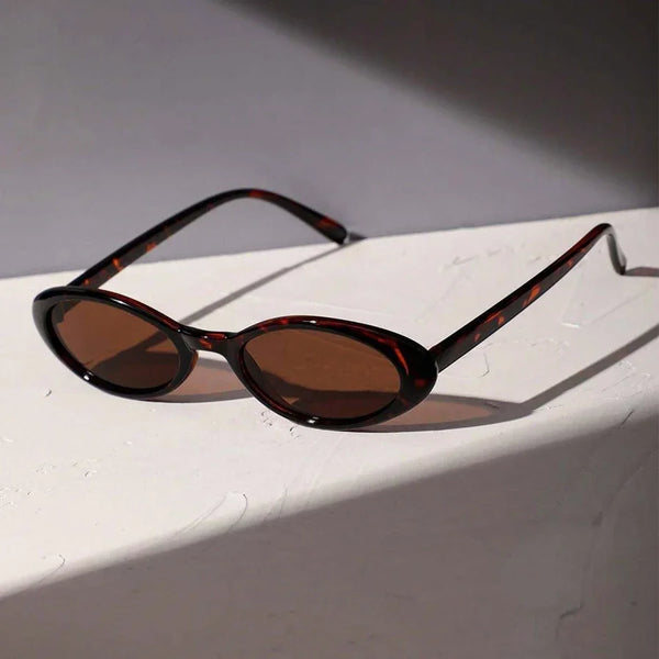 Small Oval Leopard Sunglasses – 2025 Trend