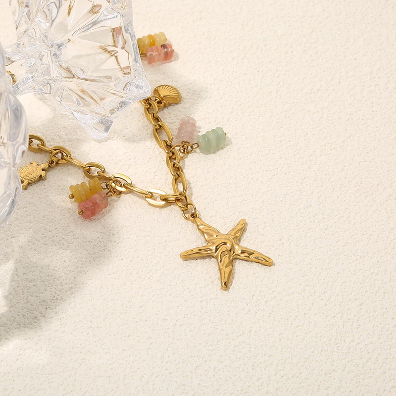 Ocean Style Starfish Pendant Necklace