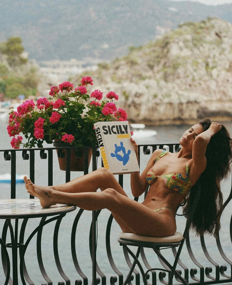 Leopard Print Bikini – Sexy Strappy High-Leg Two Piece with Gold Ring