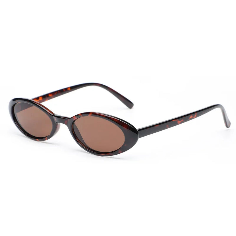 Small Oval Leopard Sunglasses – 2025 Trend